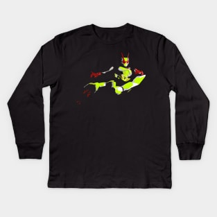 Kamen Rider Zero Two Kids Long Sleeve T-Shirt